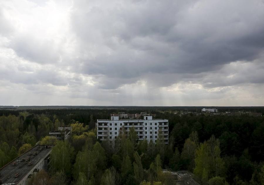 &#039;Chernobyl&#039; la serie de HBO y Chernóbil hoy: así es realmente la ciudad más cercana a la central nuclear, 33 años después