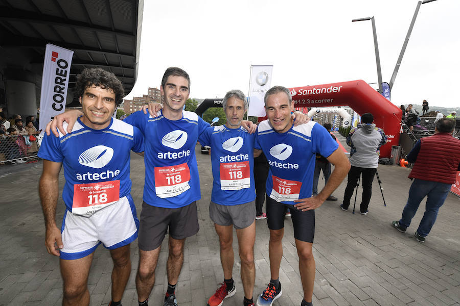 Sergio Ruiz, Mikel Fernández de Gamboa, Igor Larraona y Jon Salgado.