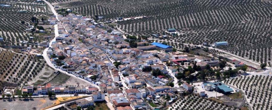 Escañuela, Jaén, Andalucía vista desde el aire