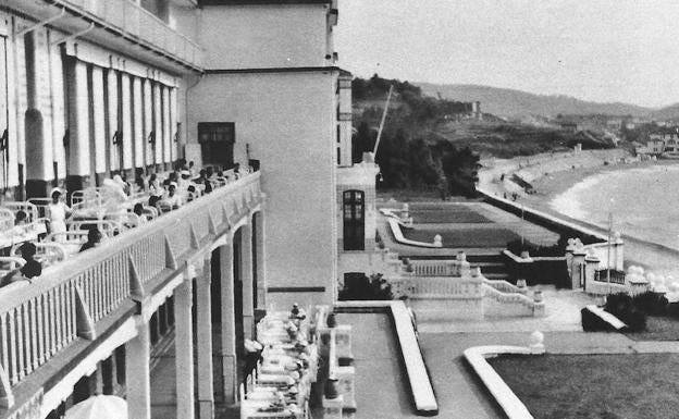Imagen antigua del entonces 'sanatorio'.