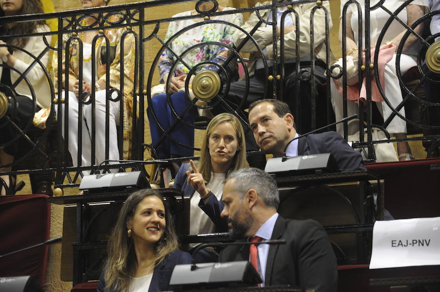 La Mesa de las Juntas Generales de Bizkaia estará presidida, en el decimoprimer mandato, de nuevo por Ana Otadui