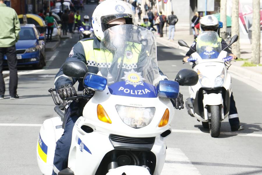 La Policía Local de Vitoria detuvo al presunto agresor.