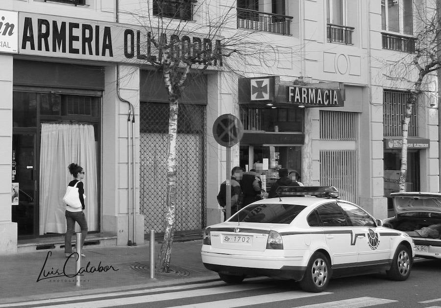 Edificio donde estaba ubicada la armería.