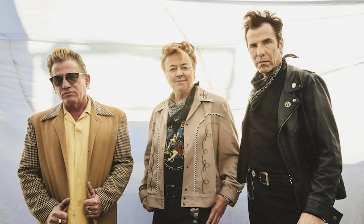 Stray Cats, la banda de rockabilly más importante de todos los tiempos, actuará este viernes en el escenario God.