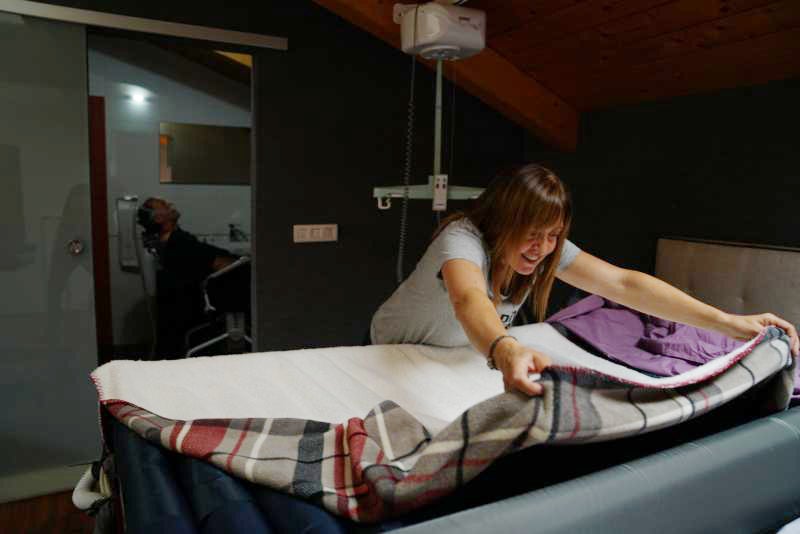 Fotos: Así es el día a día de un enfermo de ELA