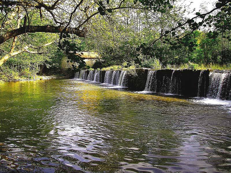 Río Bayas, en Kuartango.