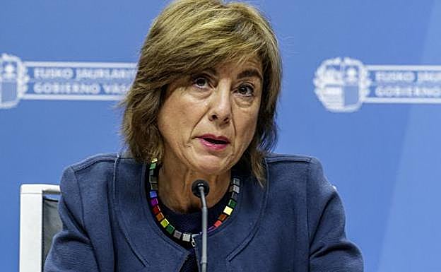 La consejera de Educación, Cristina Uriarte.