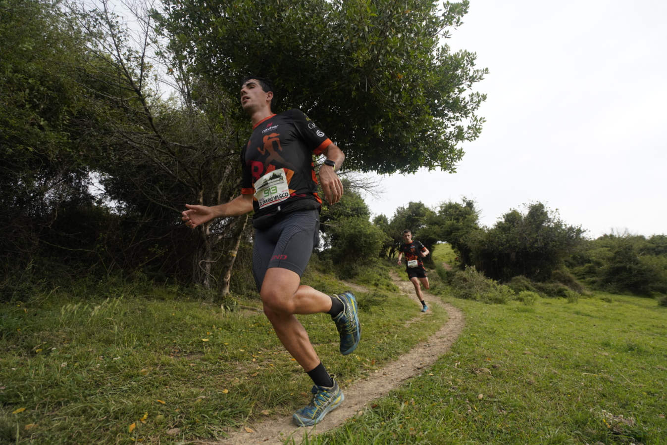 Gran ambiente el que se ha vivido en las carreras del Flysch Trail, donde el calor ha sido protagonista y ha hecho mella en los corredores.