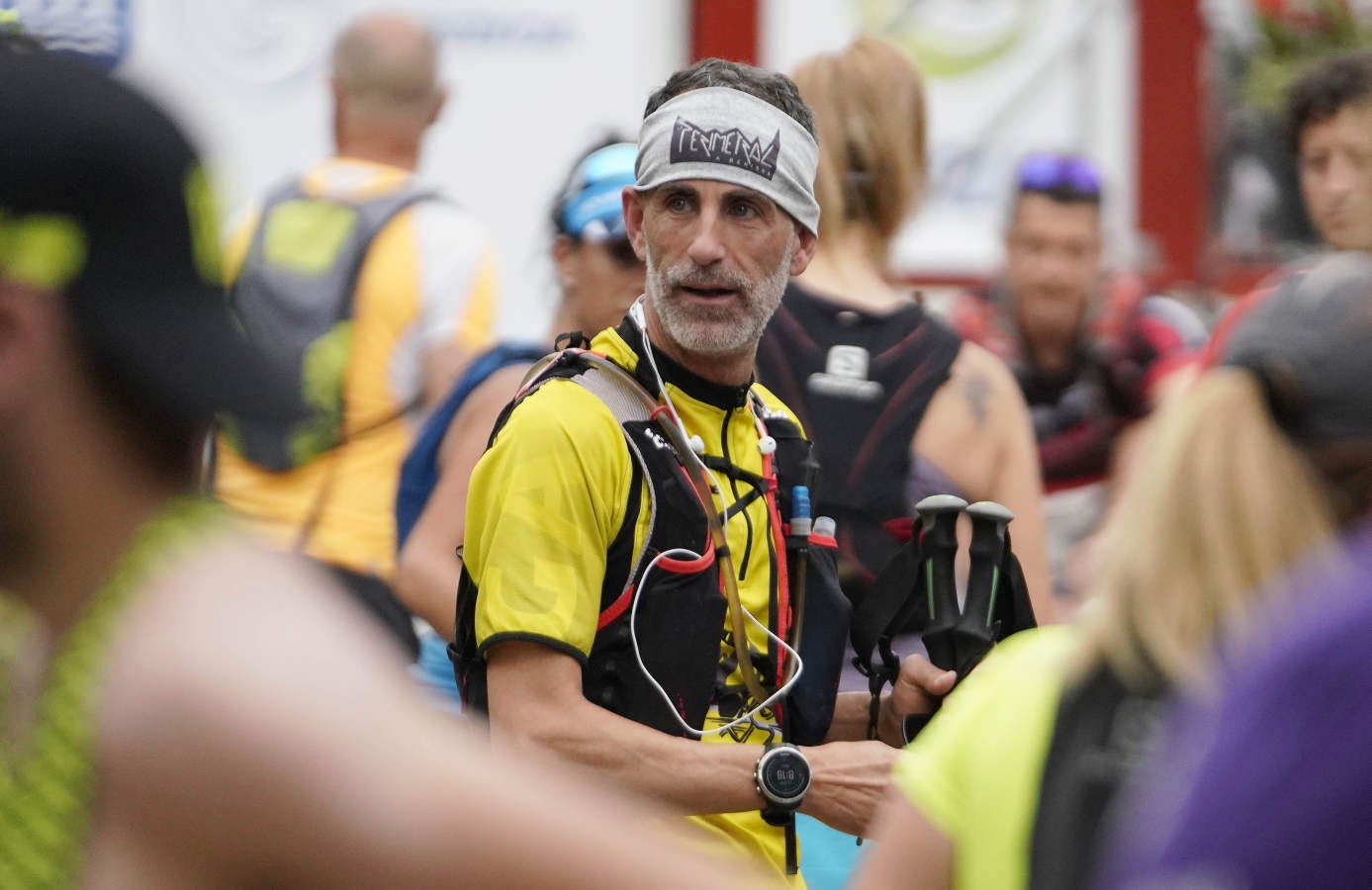 Gran ambiente el que se ha vivido en las carreras del Flysch Trail, donde el calor ha sido protagonista y ha hecho mella en los corredores.