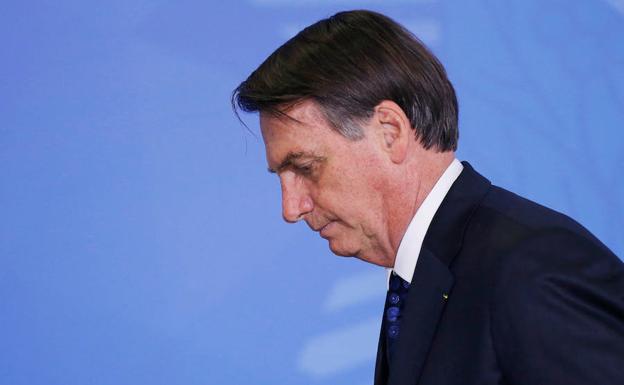 El presidente de Brasil, Jair Bolsonaro.