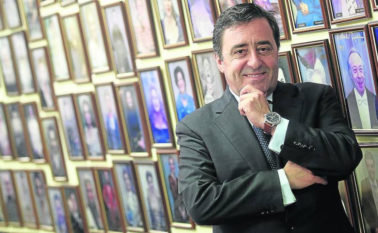 Juan Carlos Matellanes, en la sede de ABAO Bilbao Opera. 