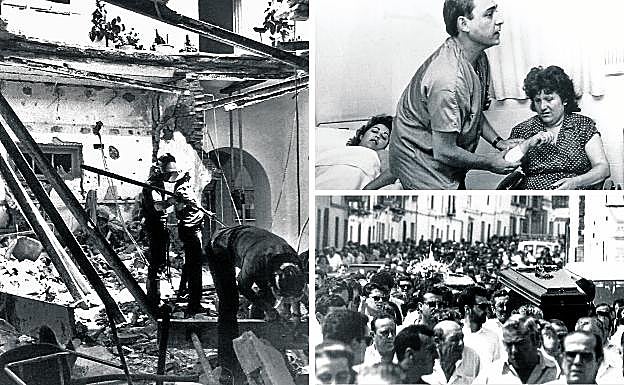 Reacción ciudadana. Más de 30.000 personas se echaron a la calle para condenar el atentado en el centropenitenciario de Sevilla.