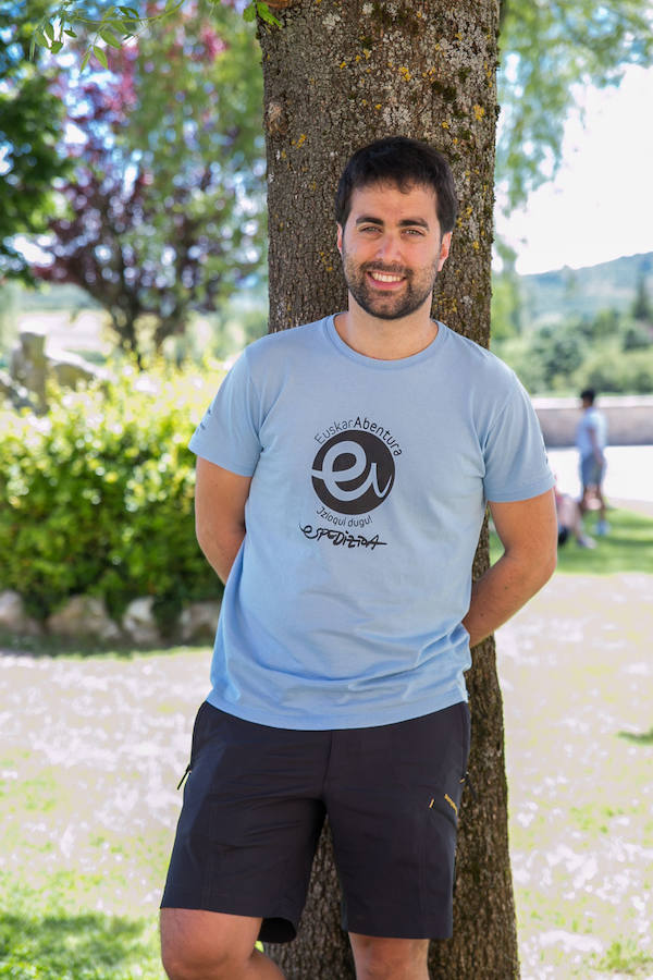 Iker Goñi, elkarrizketa batean.