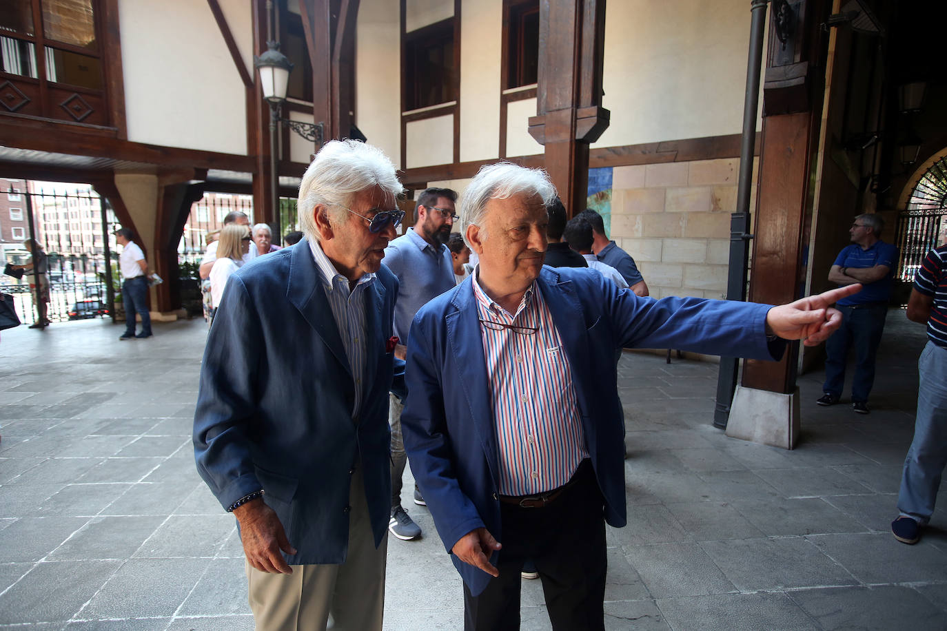 José Julián Lertxundi y Mikel Martínez.