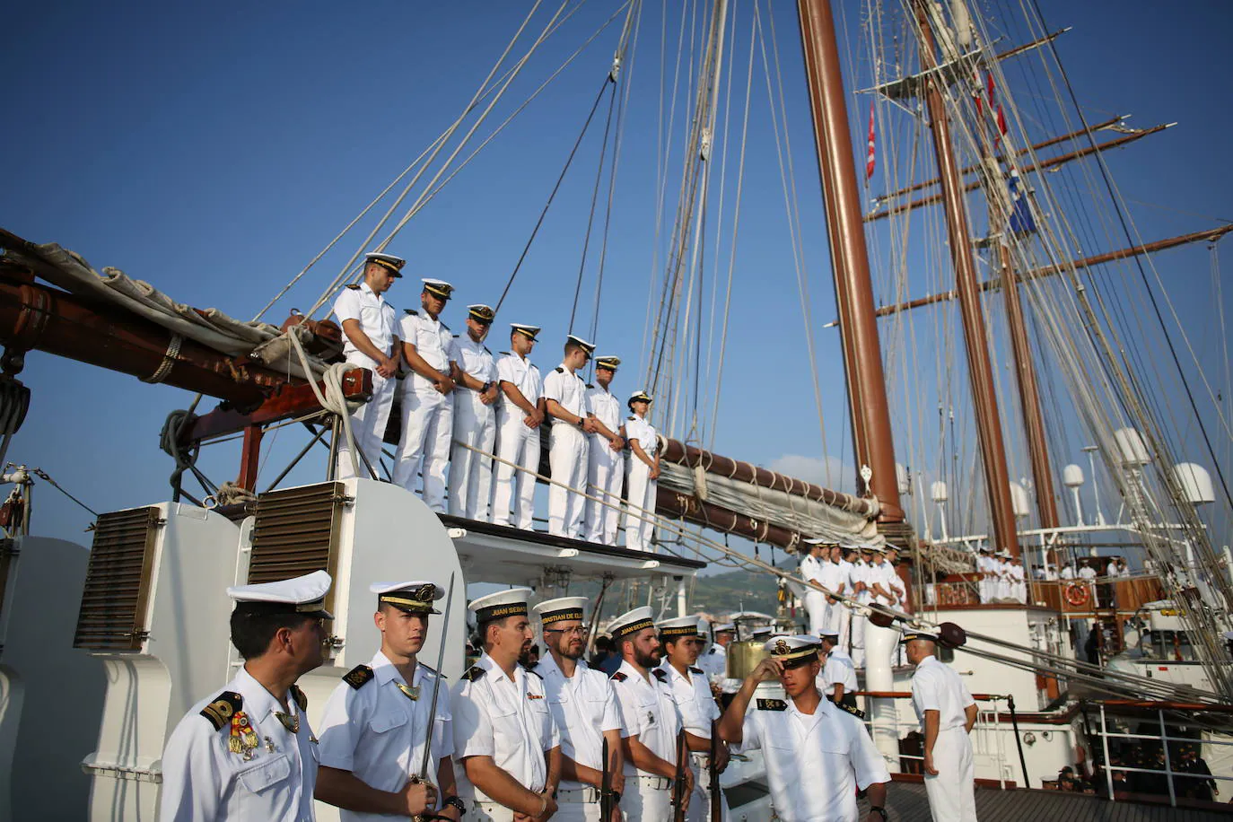 Fotos: Así es el &#039;Juan Sebastián Elcano&#039; por dentro