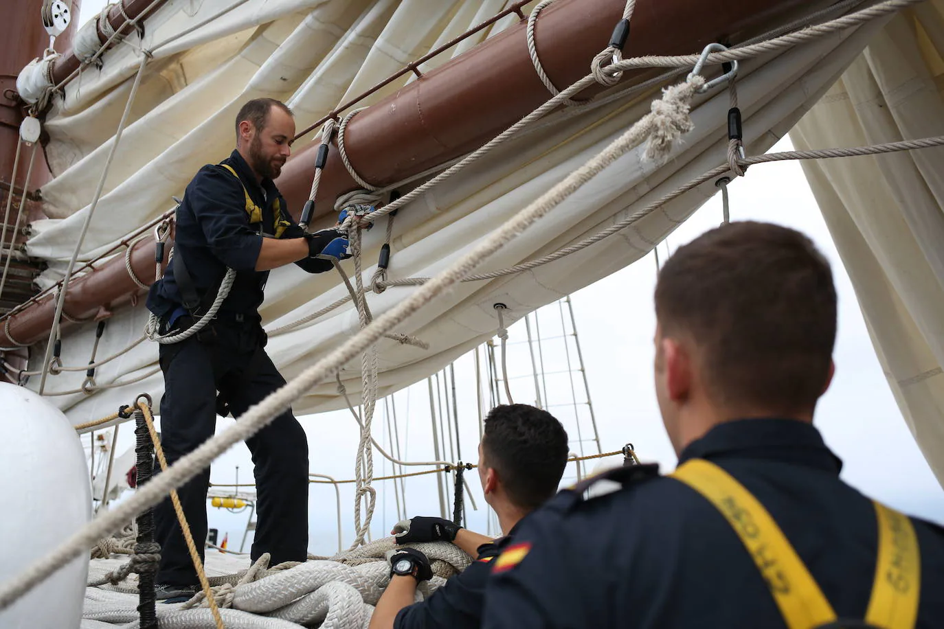 Fotos: Así es el &#039;Juan Sebastián Elcano&#039; por dentro