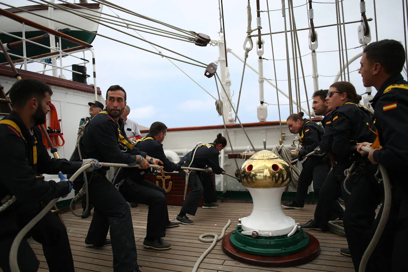 Fotos: Así es el &#039;Juan Sebastián Elcano&#039; por dentro