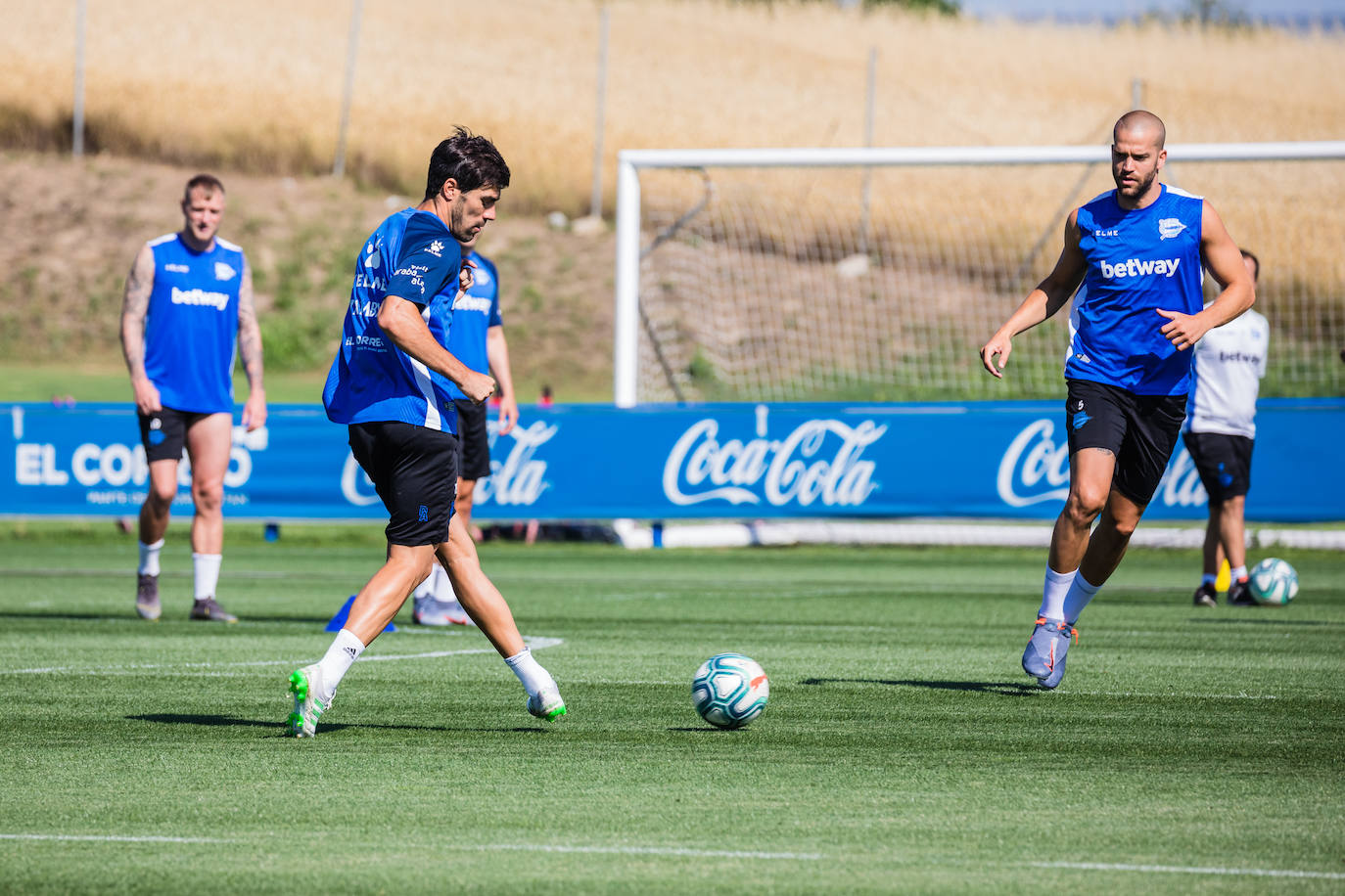 Fotos: Así ha sido el primer entrenamiento del Alavés