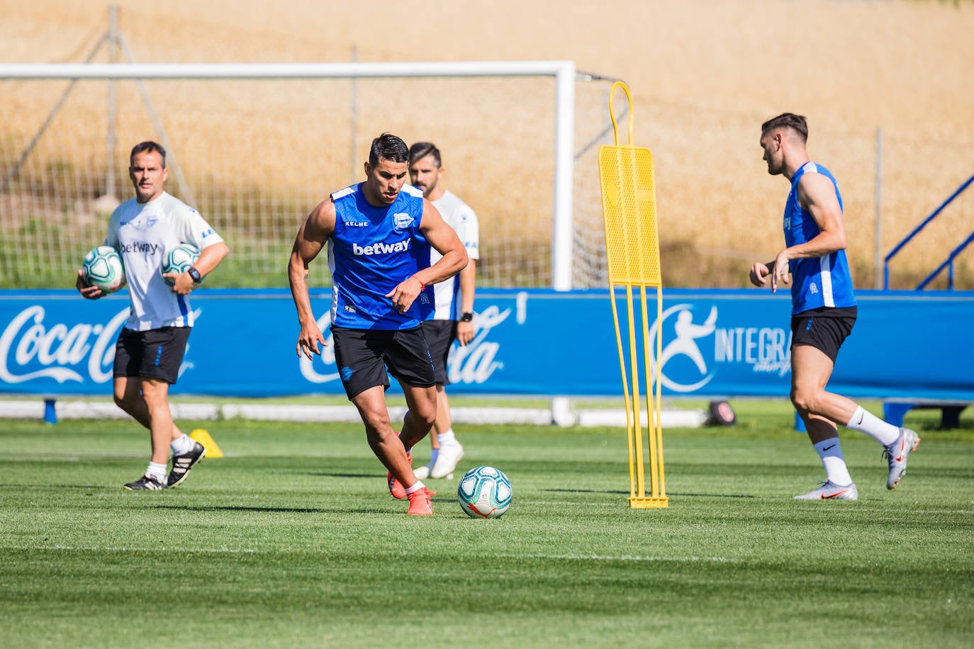 Fotos: Así ha sido el primer entrenamiento del Alavés