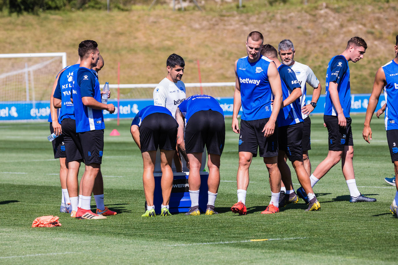 Fotos: Así ha sido el primer entrenamiento del Alavés