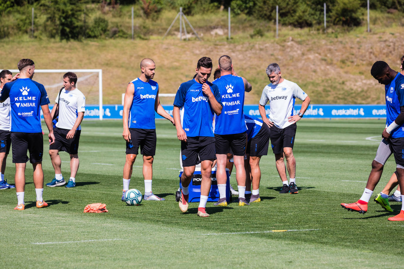 Fotos: Así ha sido el primer entrenamiento del Alavés