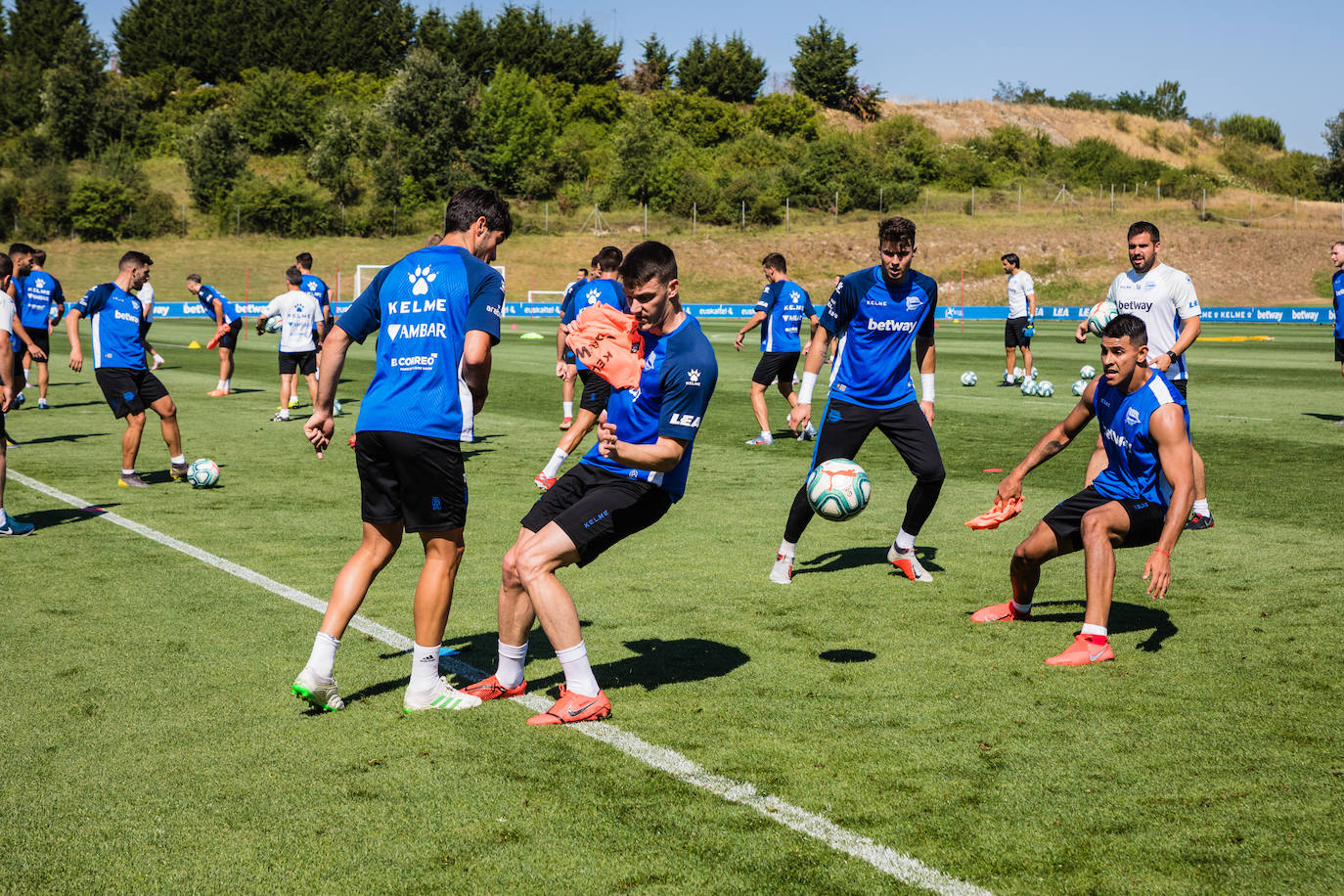 Fotos: Así ha sido el primer entrenamiento del Alavés