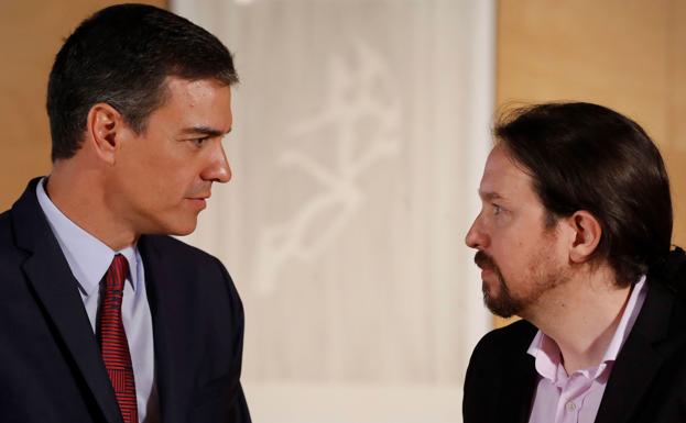 Pedro Sánchez retoma con Pablo Iglesias una nueva ronda de consultas para la investidura