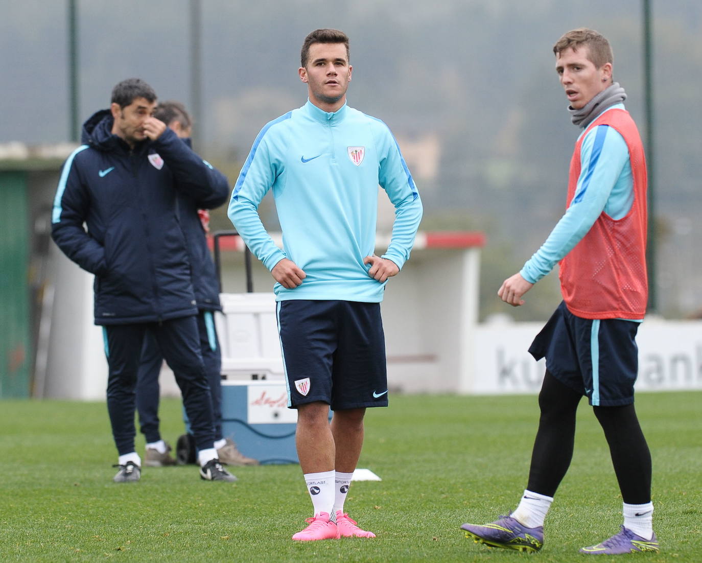 Ager Aketxe, durante su etapa en el Athletic.