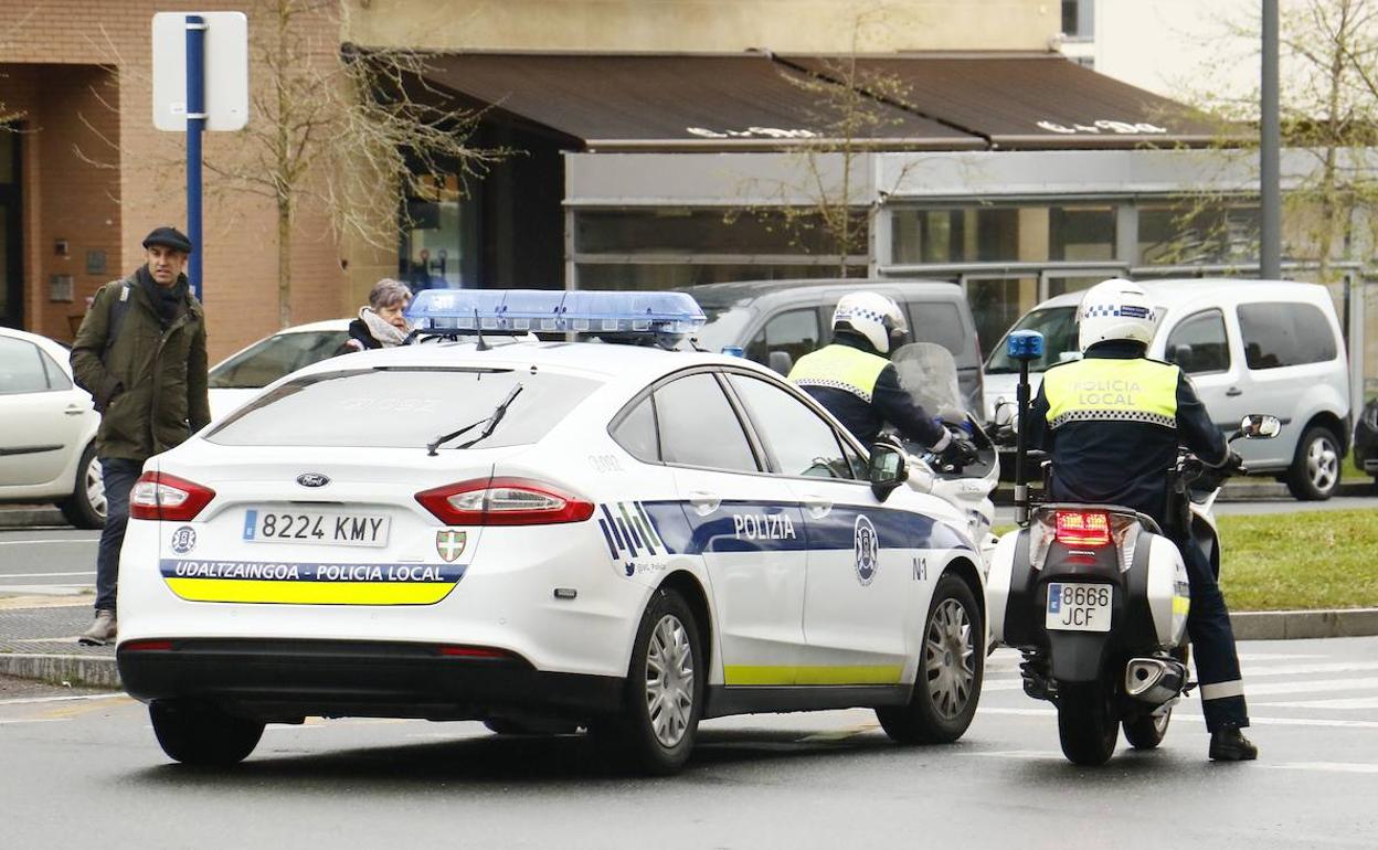 Imagen de la Policía Local de Vitoria