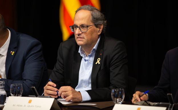 El presidente de la Generalitat de Catalunya, Quim Torra.