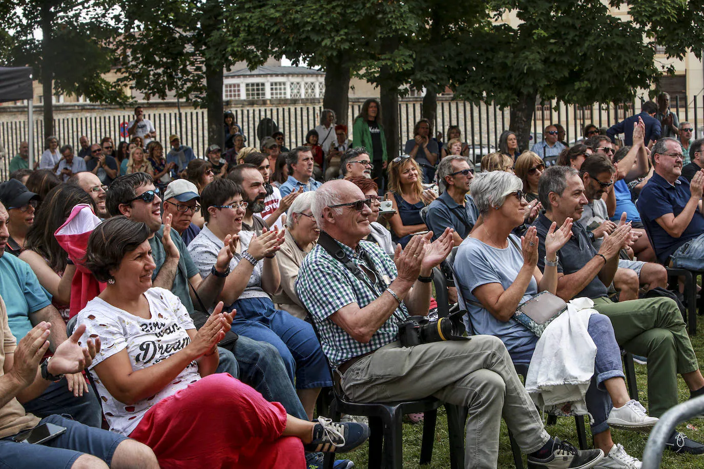 Fotos: El Festival de Jazz de Vitoria inunda de música el Jardín de Falerina