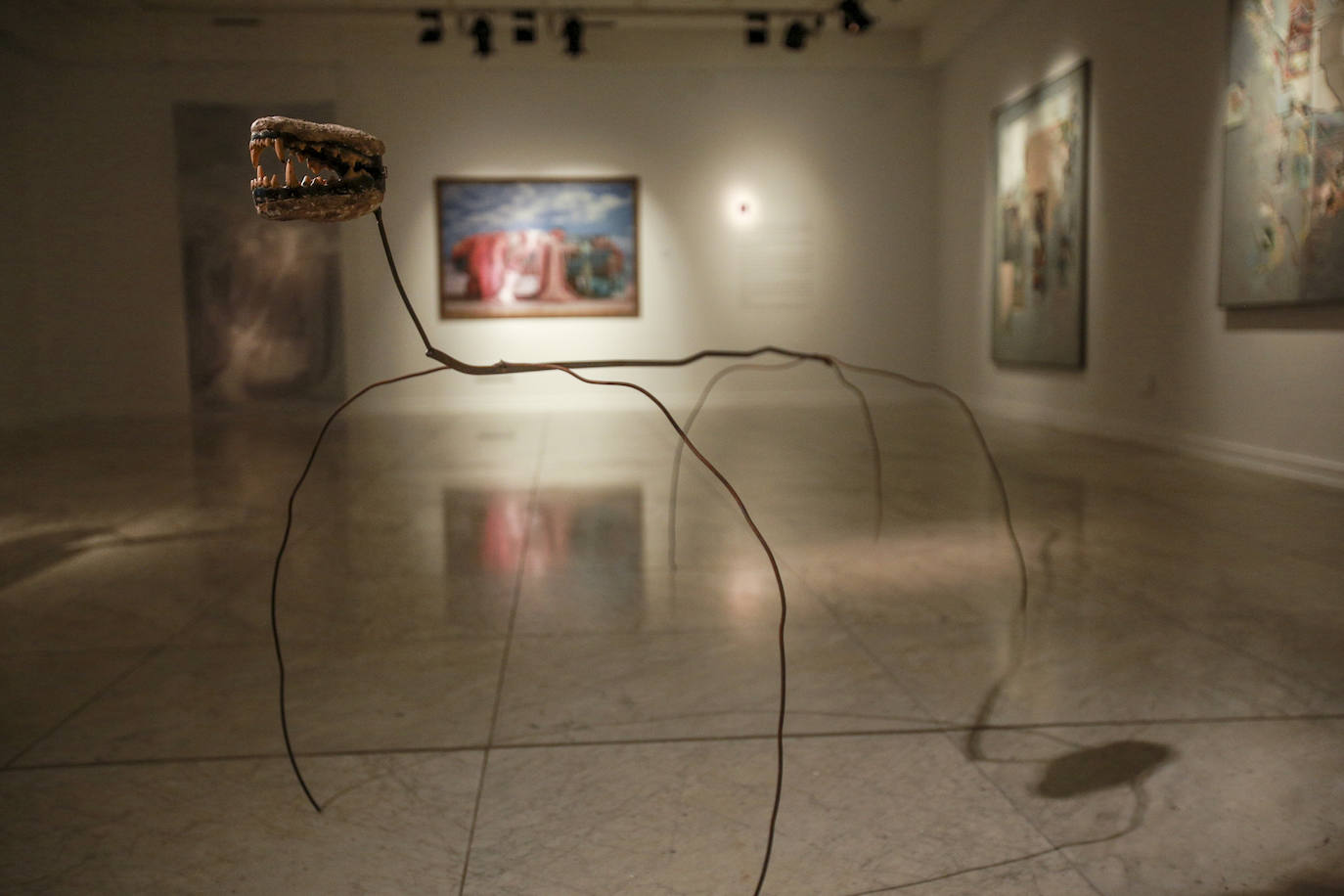 Fotos: &#039;VI-siones&#039;, un diálogo entre cuatro artistas vitorianos de generaciones y estilos diferentes