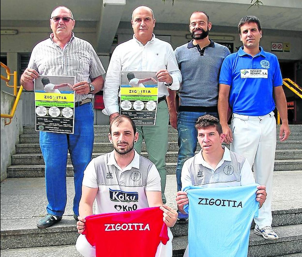 El torneo de Zigoitia se presentó ayer en Mendizorroza.