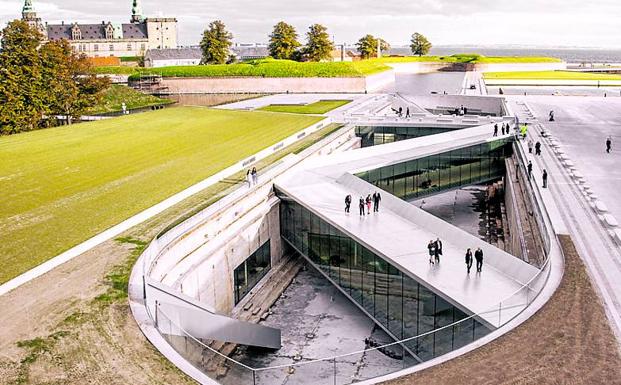 El Museo Marítimo de Dinamarca ganó espacio bajo rasante.