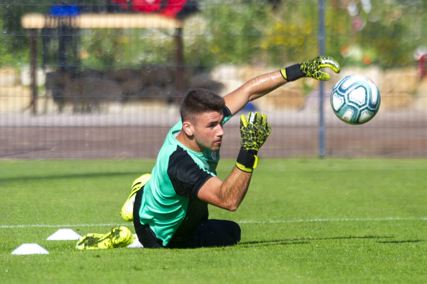 El Athletic entrena en Marienfeld.