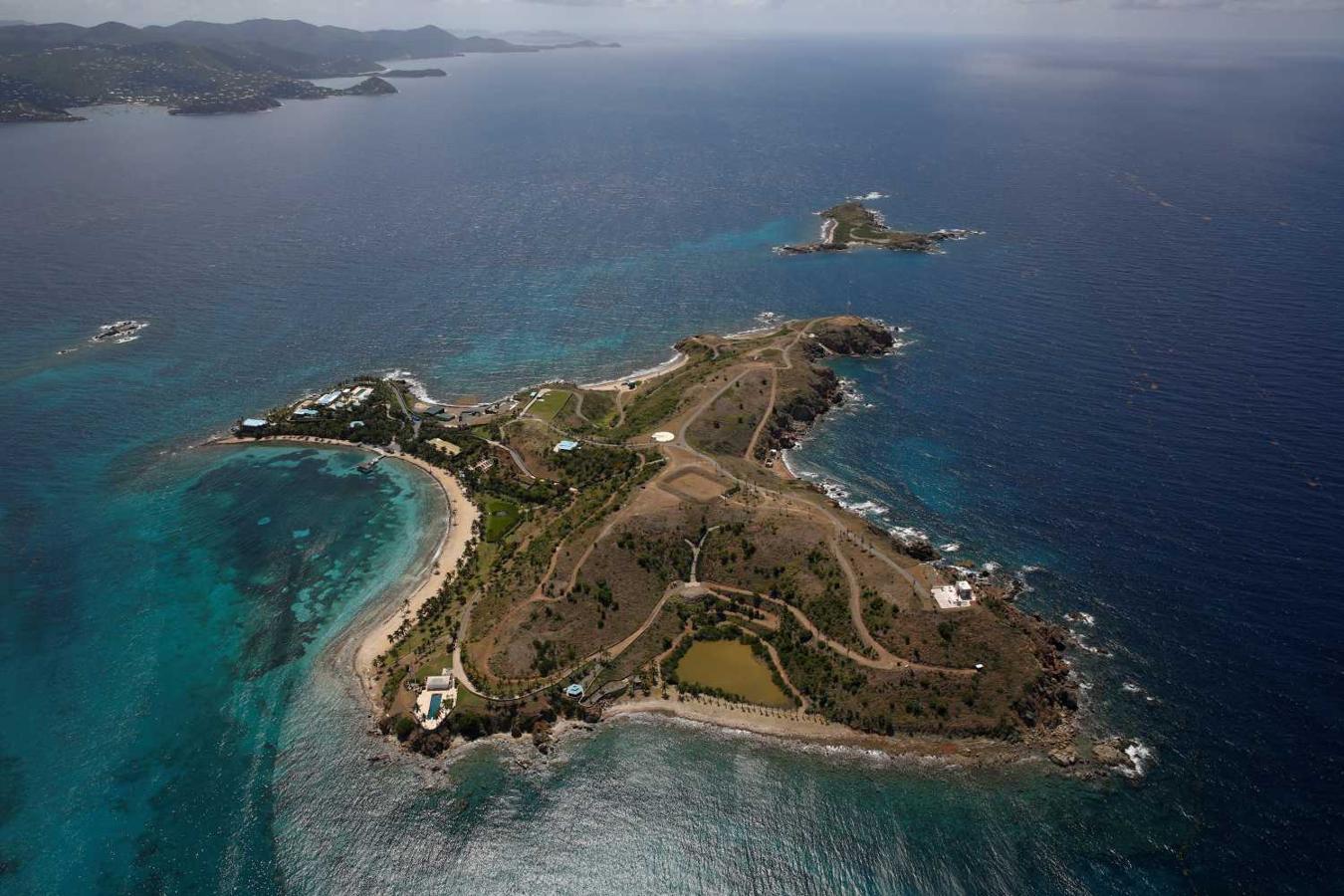 Little St. James Island, una de las propiedades del financiero Jeffrey Epstein Islas Vírgenes, EEUU