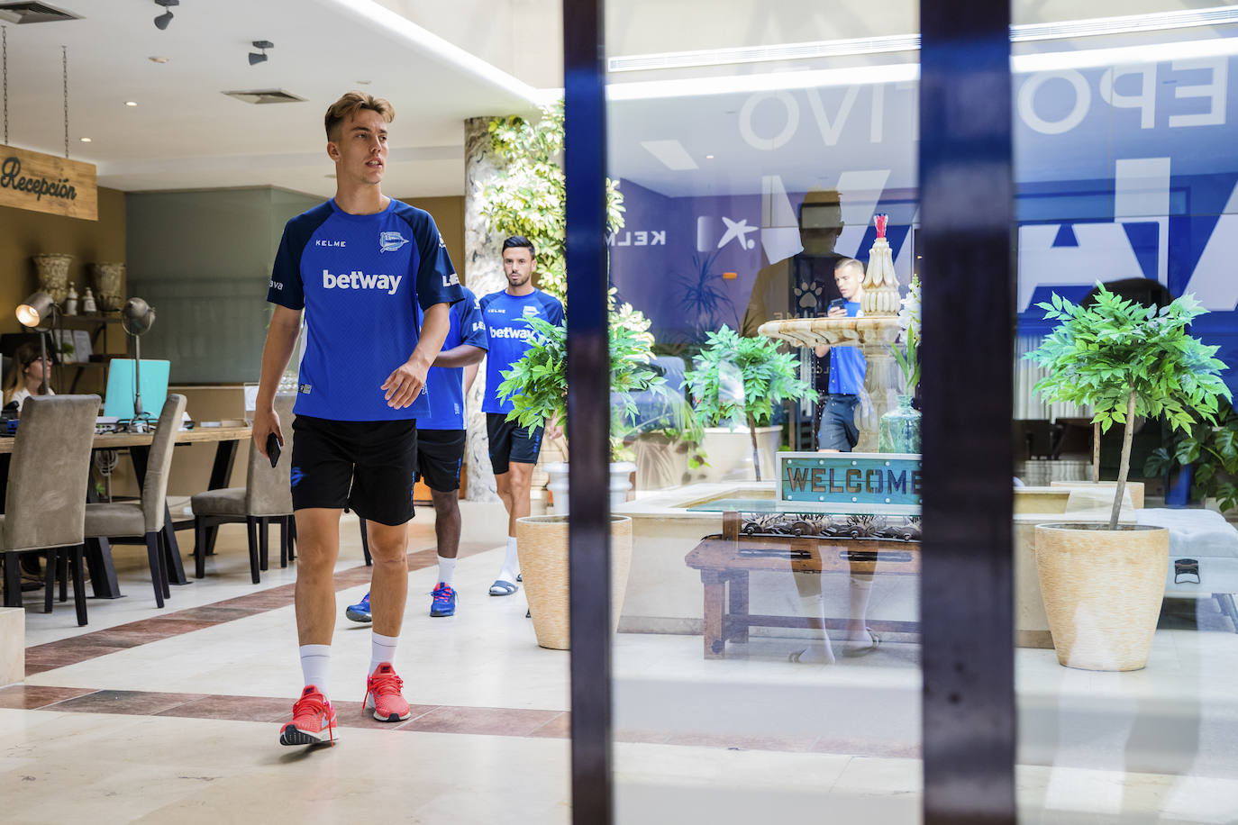 Fotos: El Alavés trabaja en Los Ángeles de San Rafael