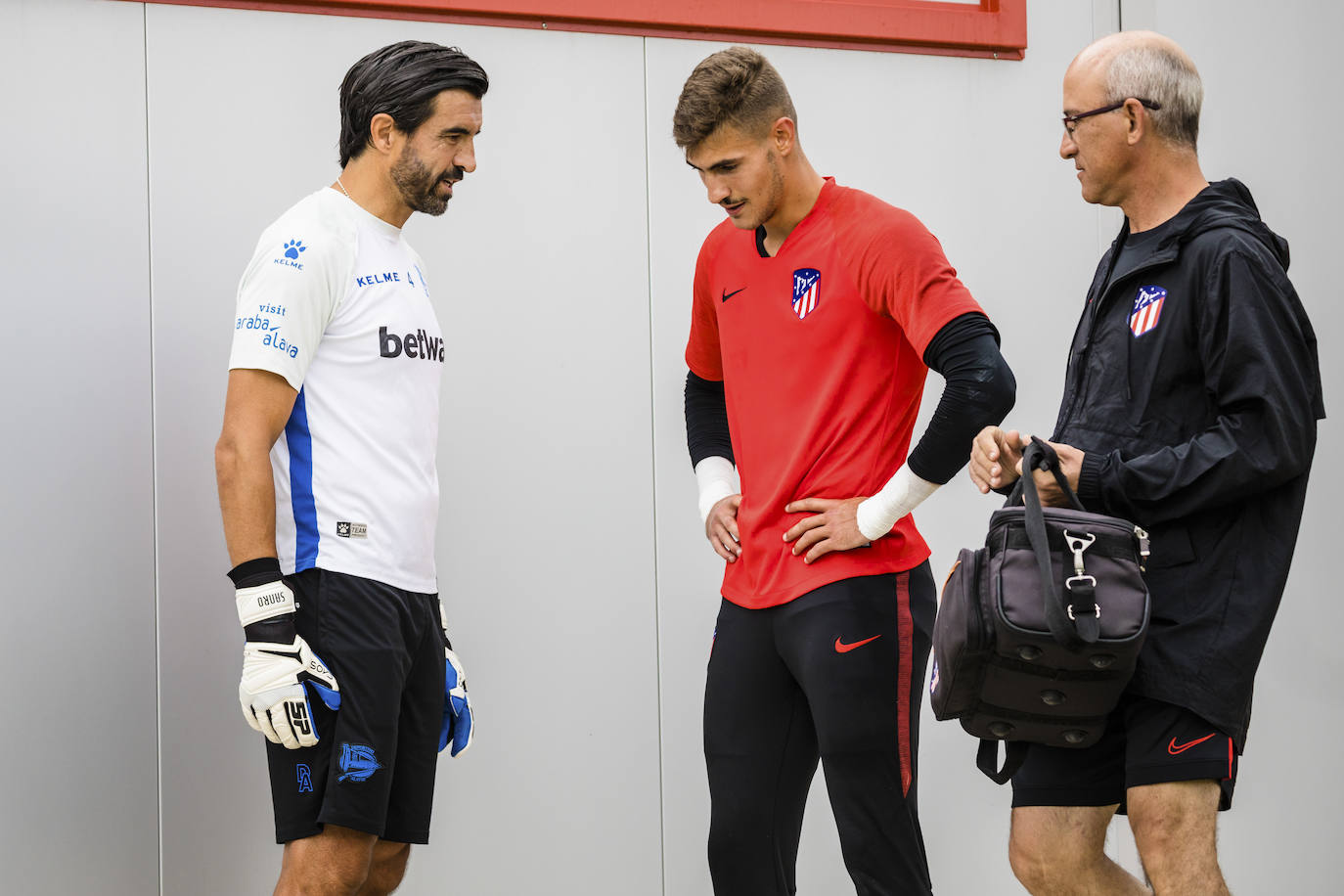 Fotos: El Alavés trabaja en Los Ángeles de San Rafael