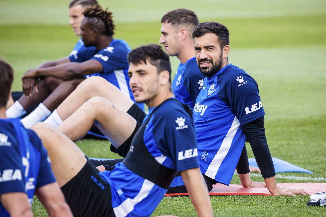 Fotos: El Alavés trabaja en Los Ángeles de San Rafael