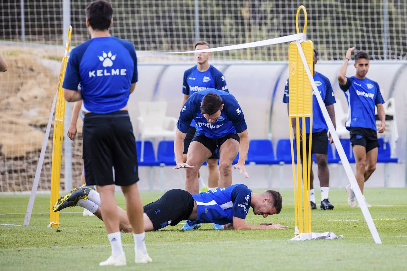 Fotos: El Alavés trabaja en Los Ángeles de San Rafael