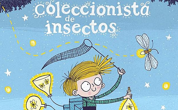 Portada del cuento 'El coleccionista de insectos'.
