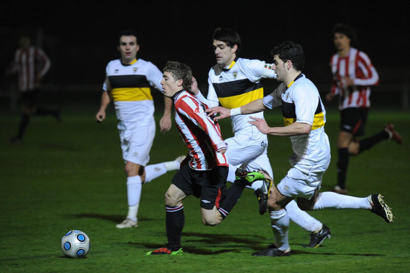 Muniain, en un partido del Athletic en 2004.