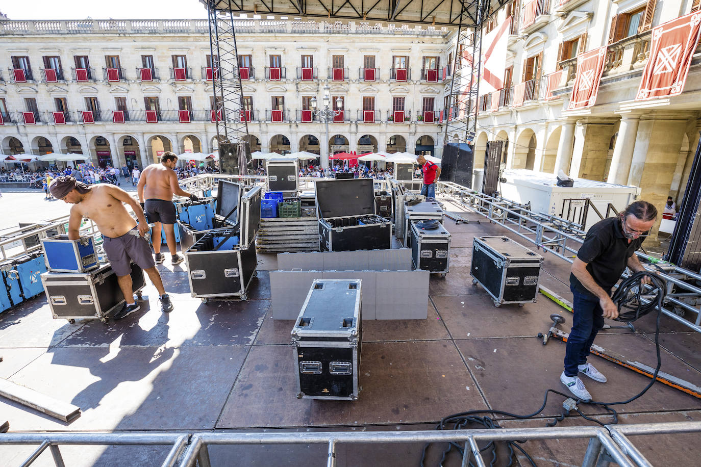 Fotos: Así es una jornada de la Orquesta Alaska