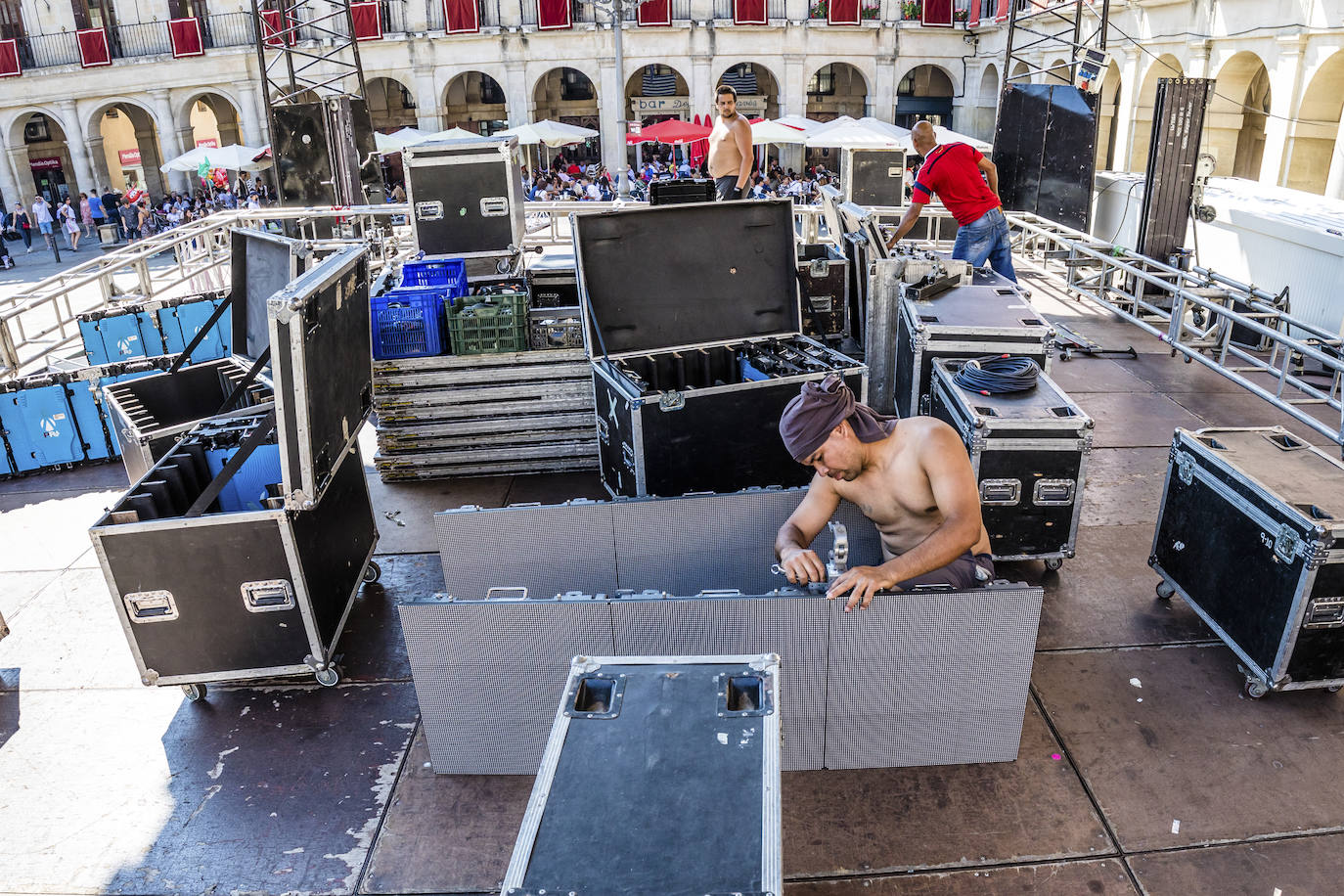 Fotos: Así es una jornada de la Orquesta Alaska