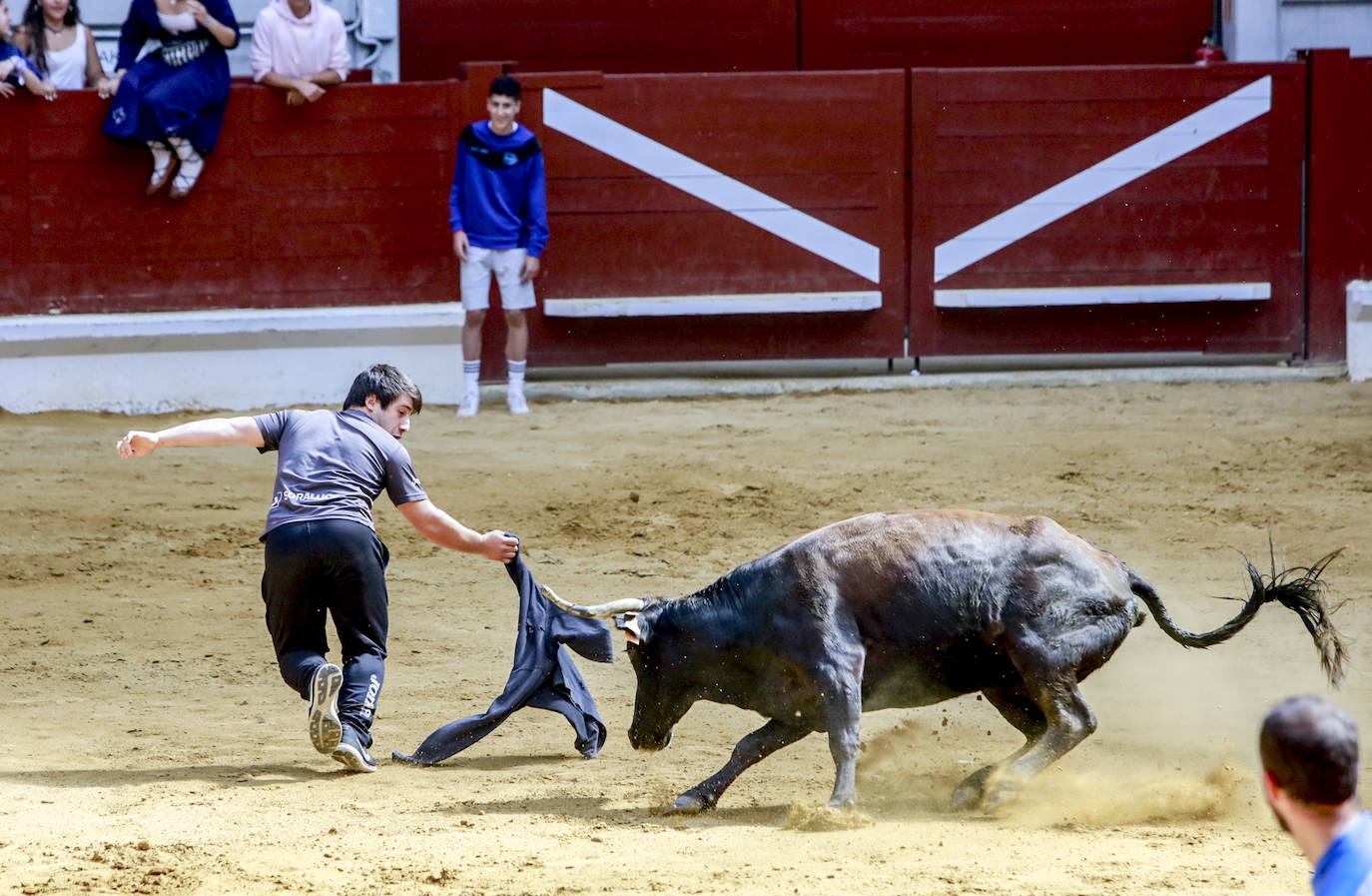 Fotos: Las imágenes de las vaquillas en La Blanca