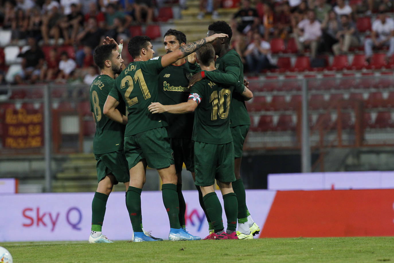 Fotos: El partido Athletic-Roma, en imágenes