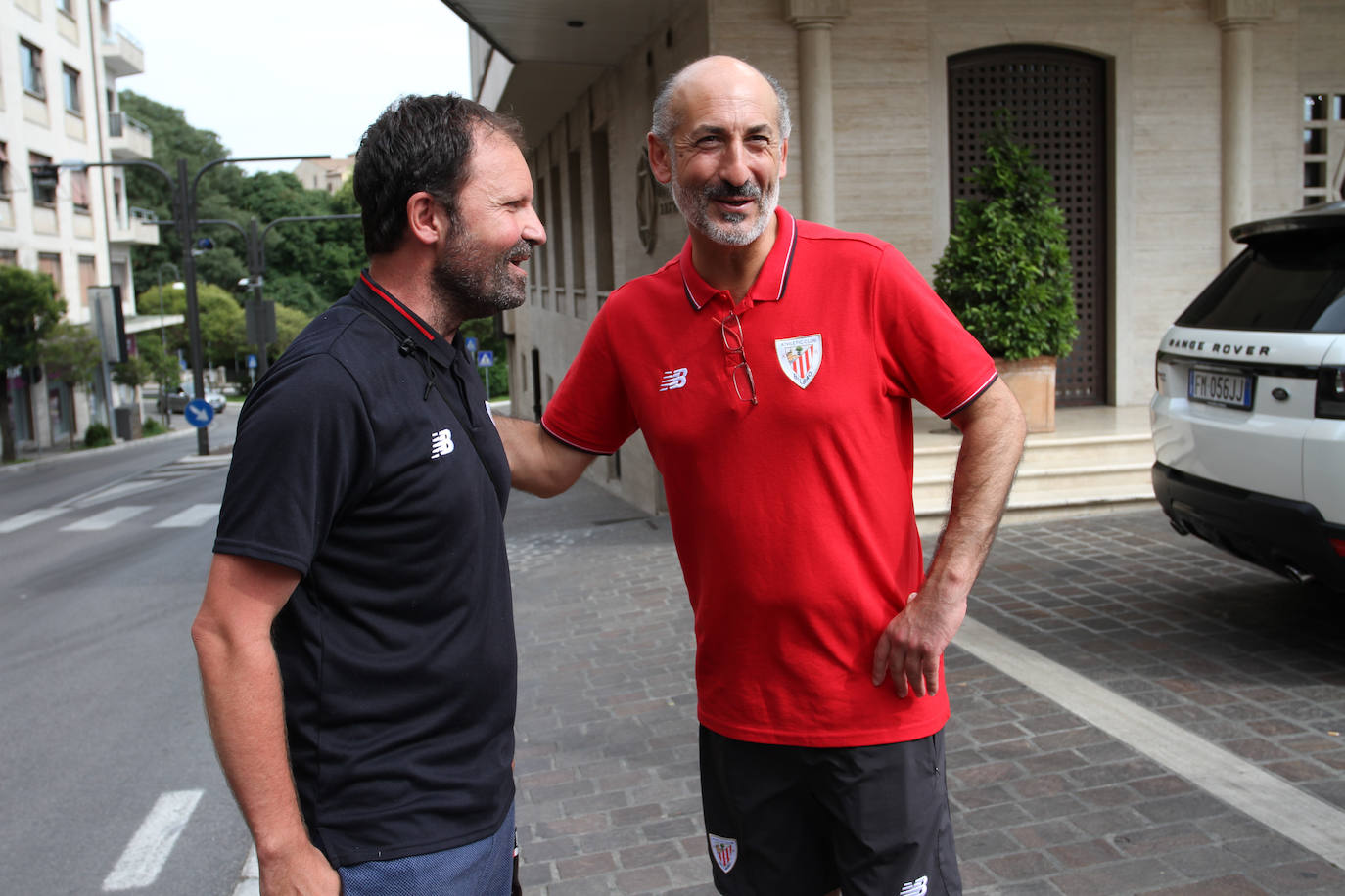 Fotos: Simpatizantes del Athletic en Perugia