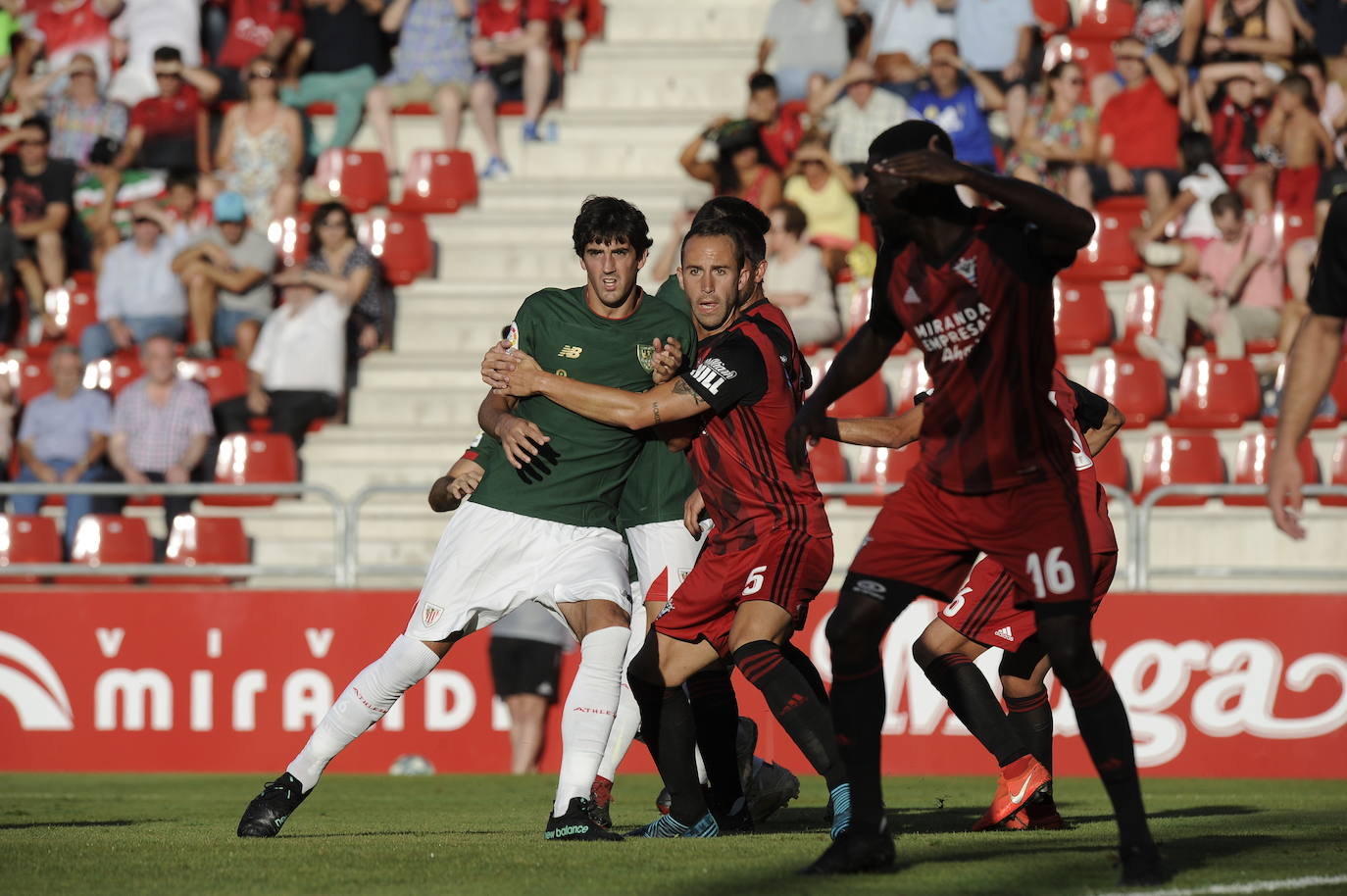 Fotos: Mirandés-Athletic, en imágenes