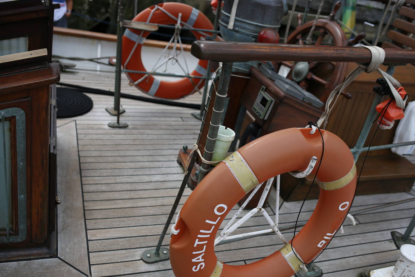 Fotos: La visita del velero &#039;Saltillo&#039; en el Museo Marítimo