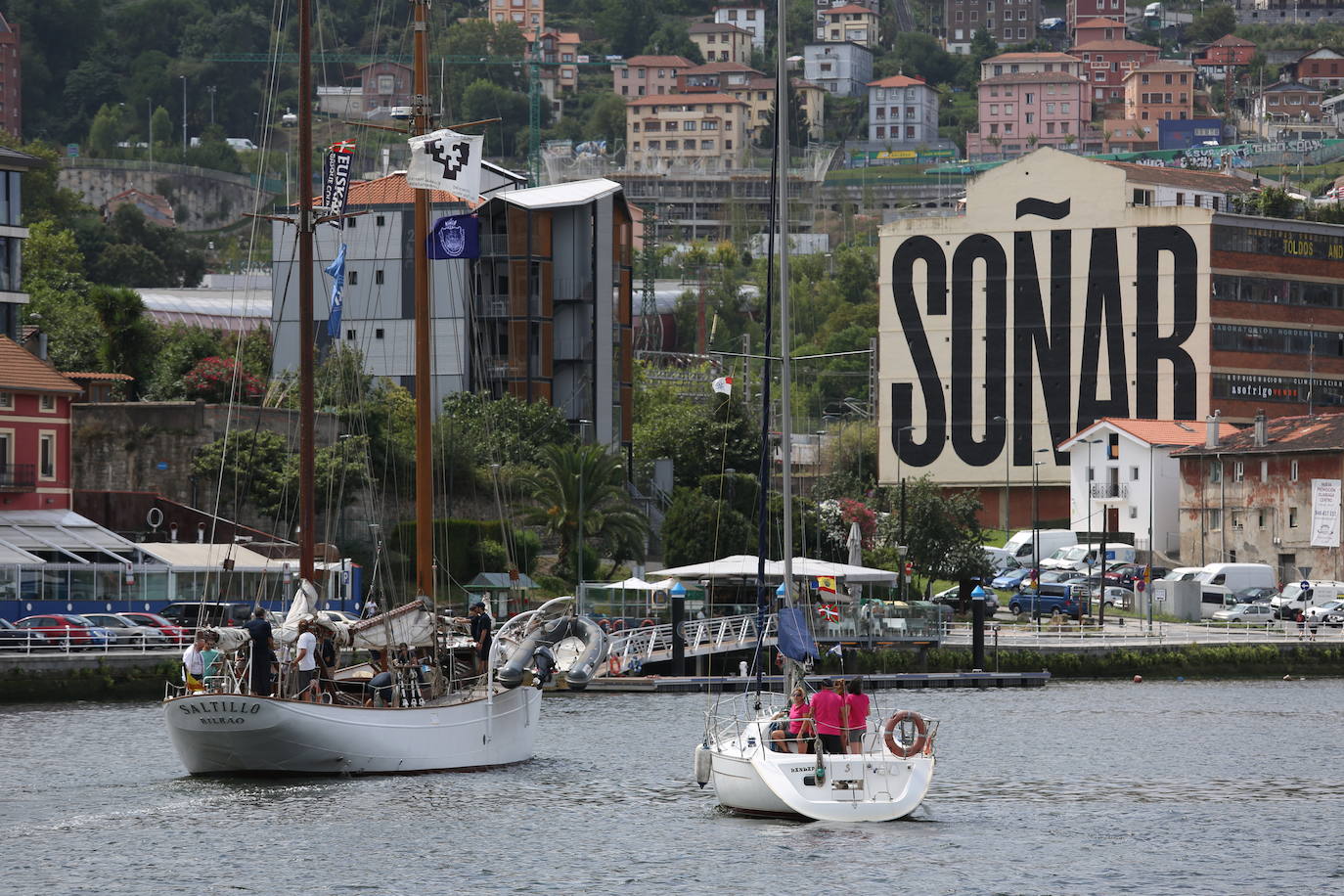 Fotos: La visita del velero &#039;Saltillo&#039; en el Museo Marítimo